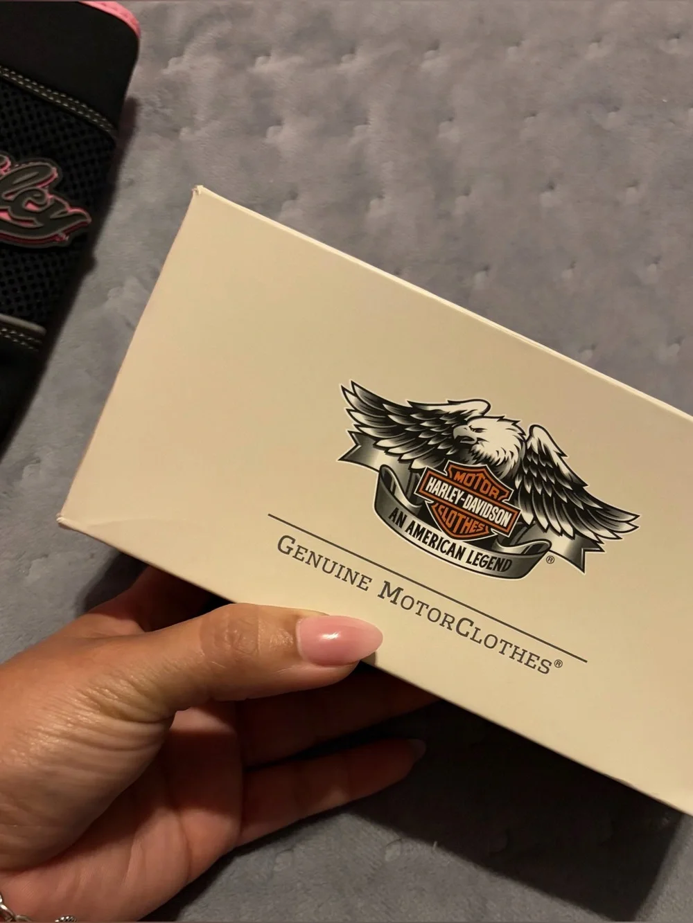 Harley-Davidson Black/Pink Women’s Riding Glasses with Durable Zipper Case